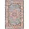 Homeroots 4 x 6 ft. Gray & Gold Medallion Area Rug 385317 - alternate 1